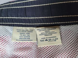 Bañador Ralph Lauren rojo