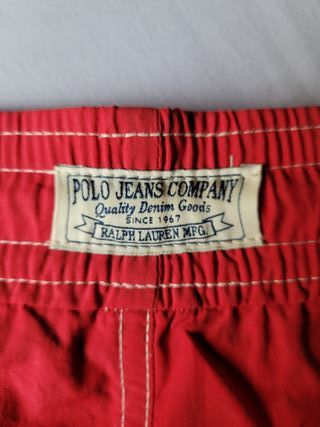 Bañador Ralph Lauren rojo