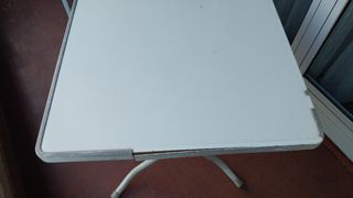 Mesa terraza blanca