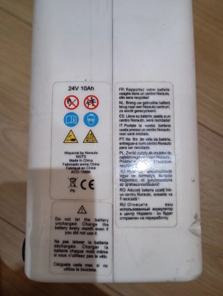 Bicicleta eléctrica de paseo.