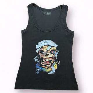 Camiseta negra Iron Maiden talla M