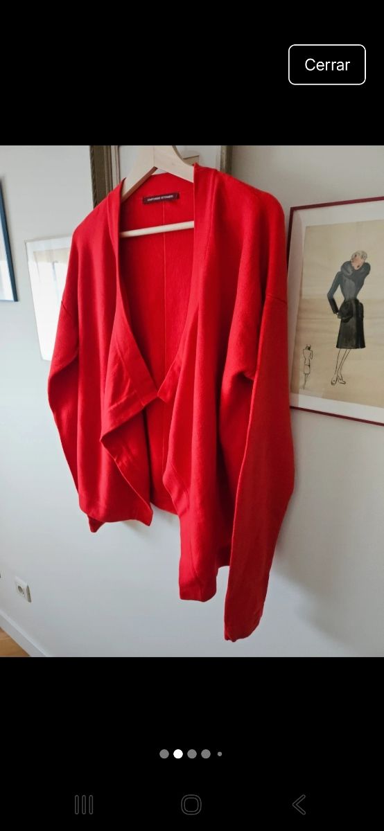 Chaqueta roja Comptoir des Cotonniers