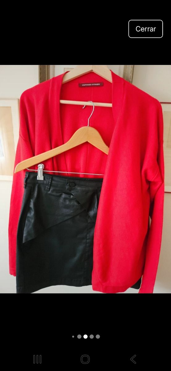 Chaqueta roja Comptoir des Cotonniers