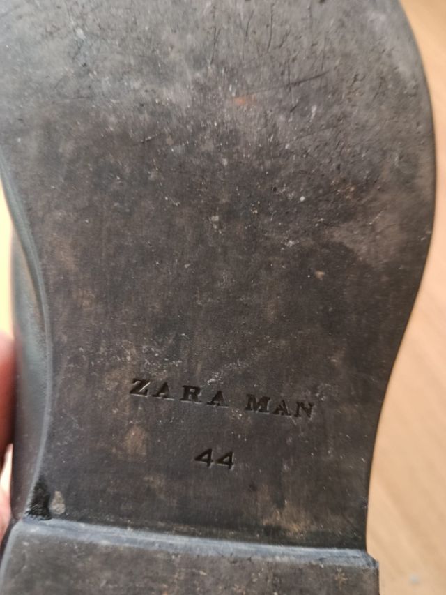 Zapatos negros vestir hombre