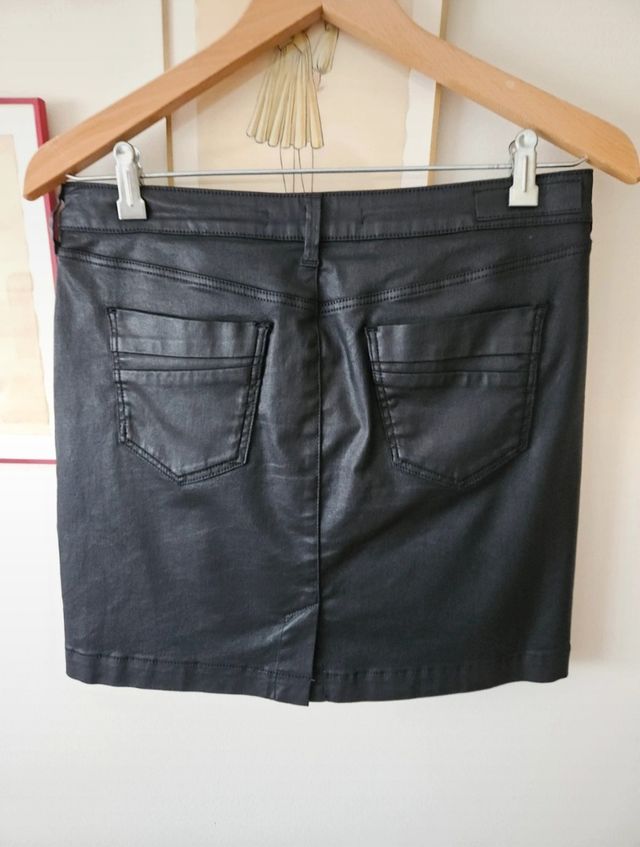 Mini Falda Negra Comptoir des Cotonniers