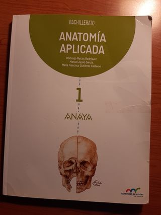 Anatomía Aplicada 1 Bachillerato Anaya