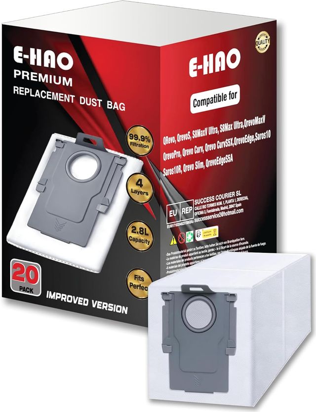 Bolsas desechables para aspiradoras Roborock