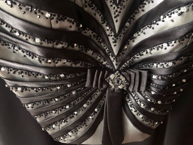 Completo cerimonia CABOTINE nero argento