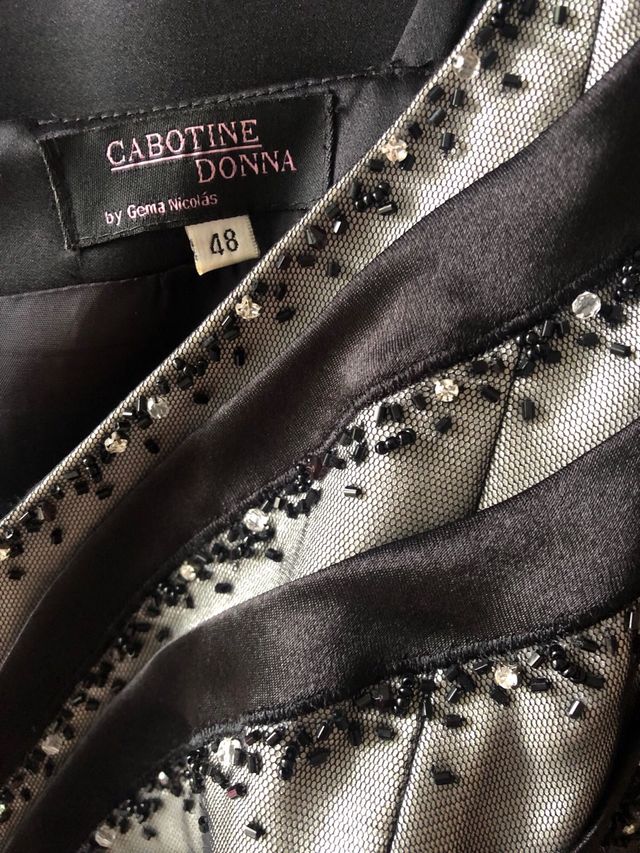 Completo cerimonia CABOTINE nero argento