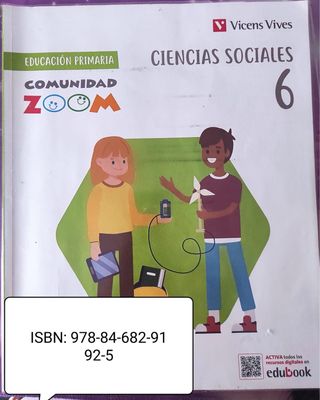LIBROS 6 DE PRIMARIA ANDUVA