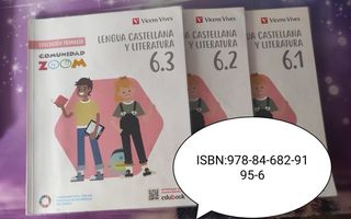 LIBROS 6 DE PRIMARIA ANDUVA