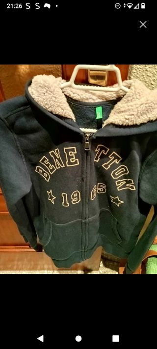 Chaqueta Benetton niño - Azul
