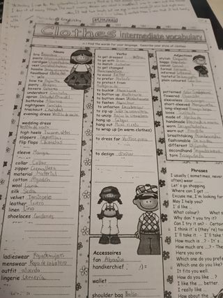 Apuntes de inglés para 1 de la ESO de todo un tema