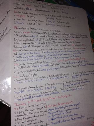 Apuntes de inglés para 1 de la ESO de todo un tema