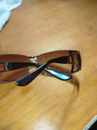 Versace Gafas Sol Mujer Marrón Dorado