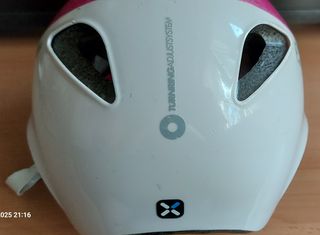 Casco bici niña Btwin KH500 (52-56cm)