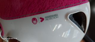 Casco bici niña Btwin KH500 (52-56cm)