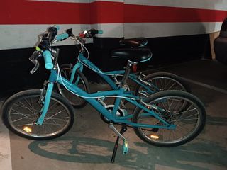 Dos bicicletas de 20 pulgadas ,65€ cada una