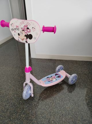 Patinete Minnie Mouse niña