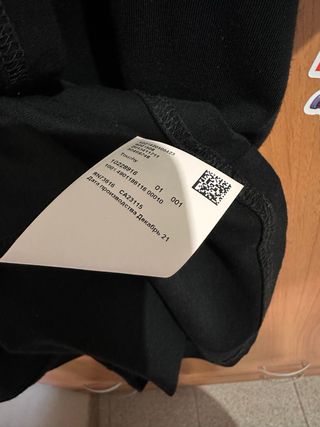 T-shirt BOSS nera Tg.S