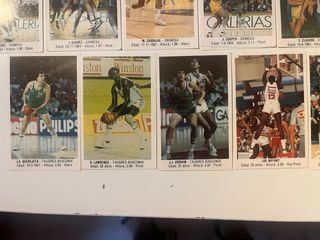Cromos Baloncesto Converse Año 88
