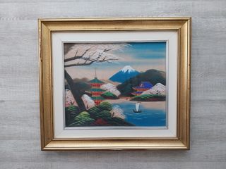Cuadro Japonés - Pintura Vintage