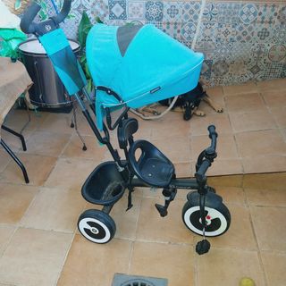 Triciclo Kinderkraft turquesa - Bebe