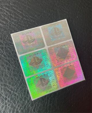 6 x Adhesivos juegos PS1 (Playstation)