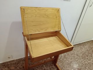 Escritorio infantil vintage madera