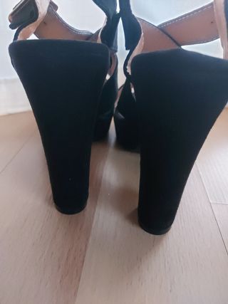 Sandalias tacón negras MARYPAZ - NUEVAS