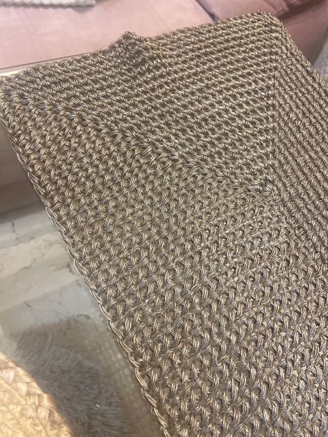 Camino de mesa ratán