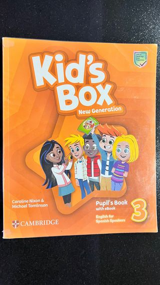 Kids Box Libro Ingles pupil Book 3 CAMBRIDGE