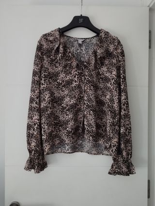Blusa Topshop animal print