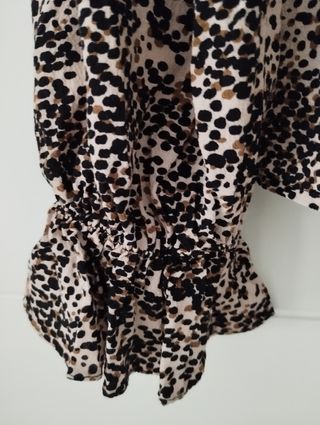 Blusa Topshop animal print