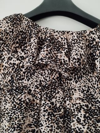 Blusa Topshop animal print
