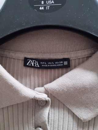 Body beige Zara - Talla l