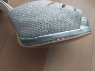 Sandalias Plata - Fiesta Brillantes