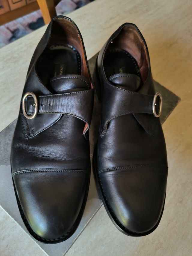 Scarpe eleganti uomo nere - fibbia n°43