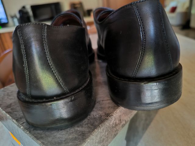 Scarpe eleganti uomo nere - fibbia n°43