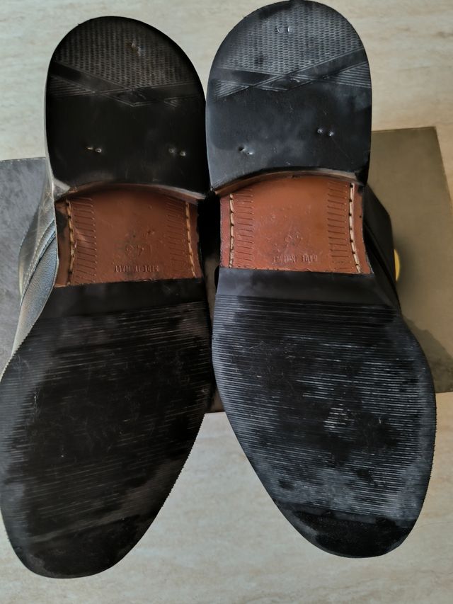 Scarpe eleganti uomo nere - fibbia n°43