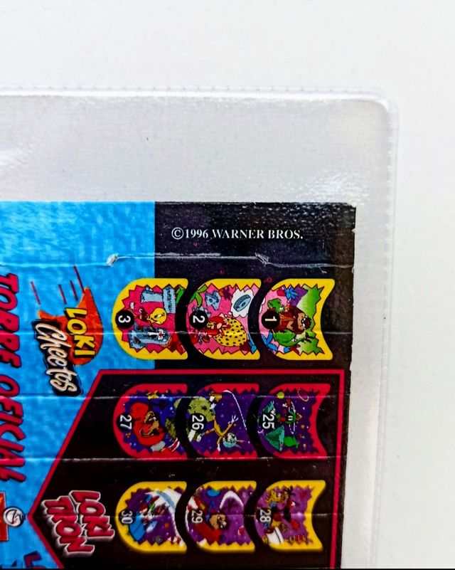 TORRE OFICIAL MATUTANO LOONEY TUNES Y TAZOS 1996