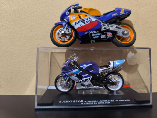 Motos escala Suzuki y honda
