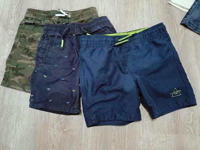 Shorts niño 3-4 años - 5 uds