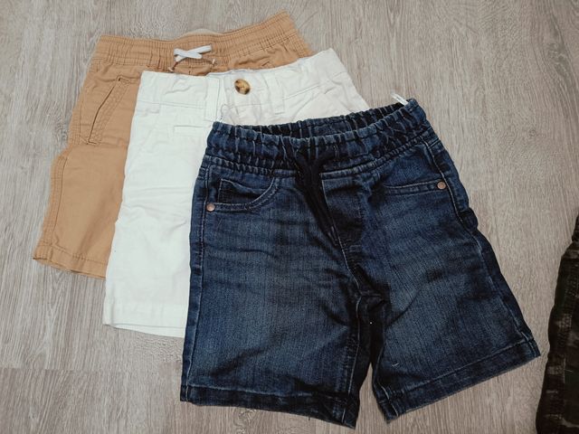 Shorts niño 3-4 años - 5 uds