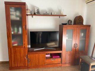 Mueble salón madera maciza