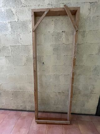 Premarco de madera para puerta