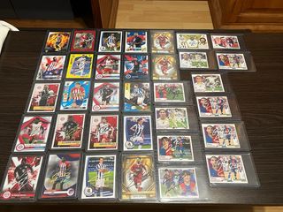 Pack 34 cromos firmados