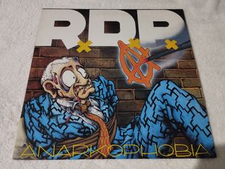 Vinilo Ratos de Porão - Anarkophobia, año 1991