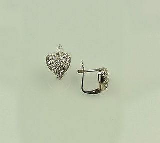 Pendientes Corazón Oro 18k