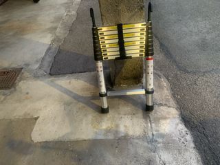 Escalera telescópica nueva